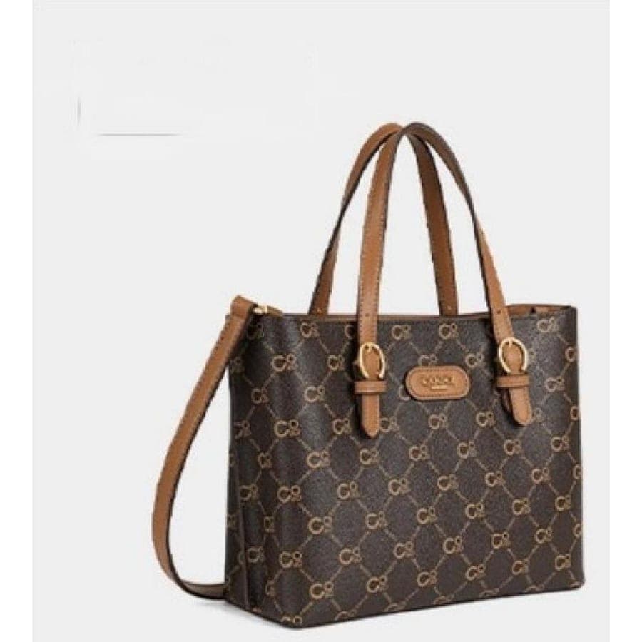 Basket Bag in Coffee Brown, 28.5*10*20 CM