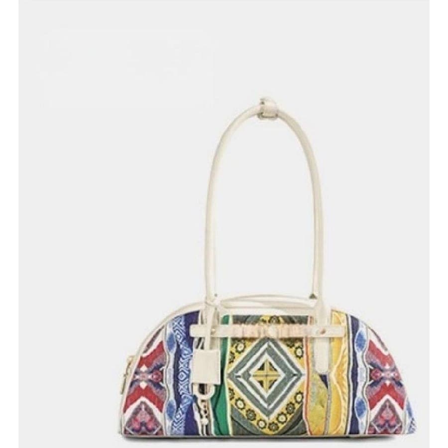 Boston Bag in Multicolor, 36*17.5*14 CM