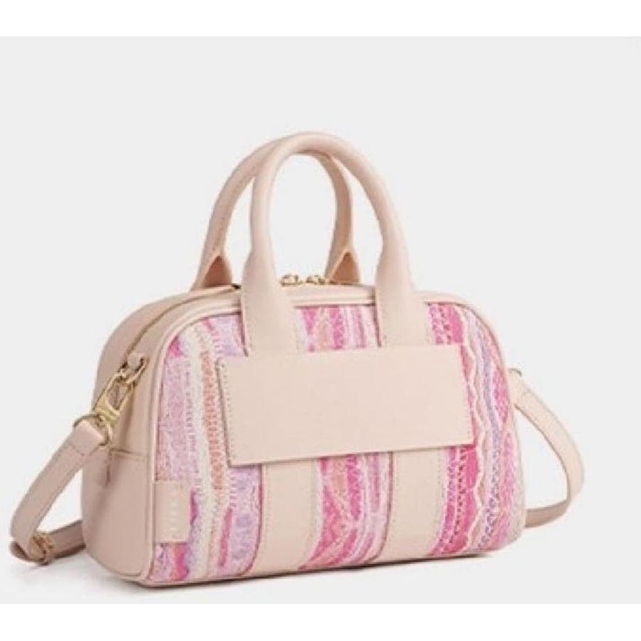 Bowling Bag in Pink, 24.5*11*15 CM