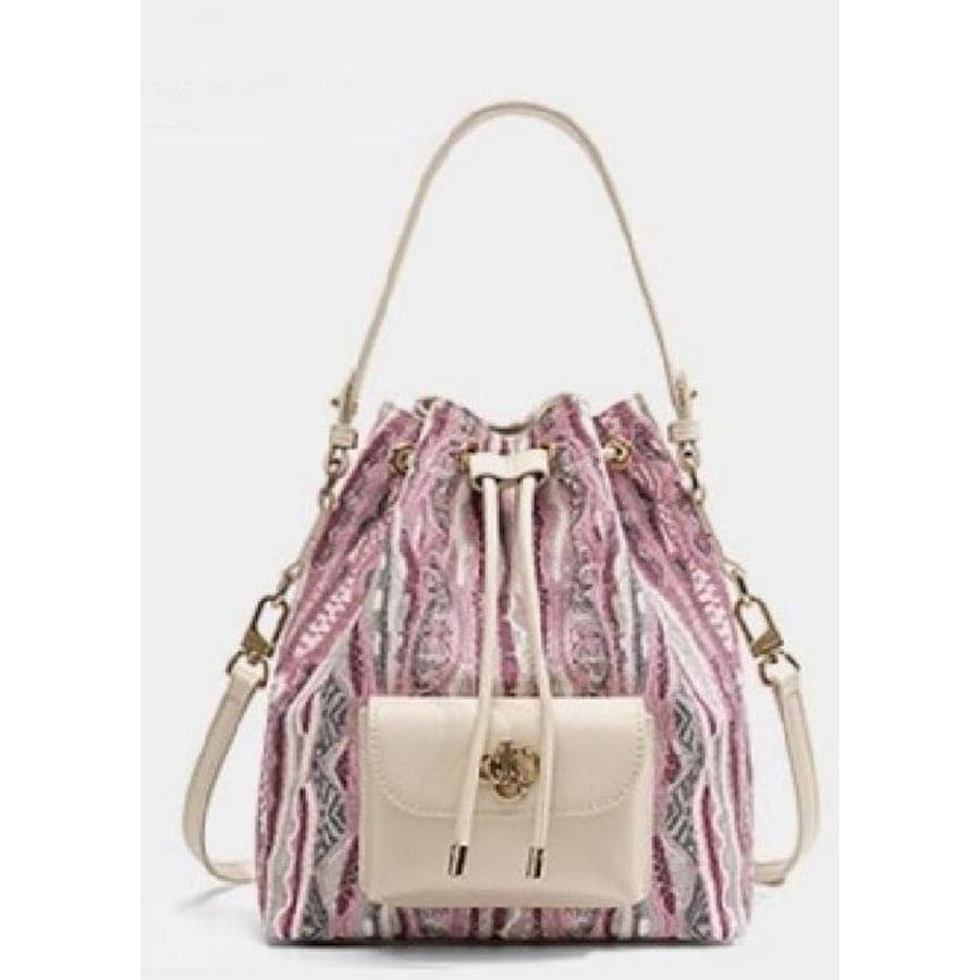 Bucket Bag in Lavender Purple, 20.5*23*9 CM