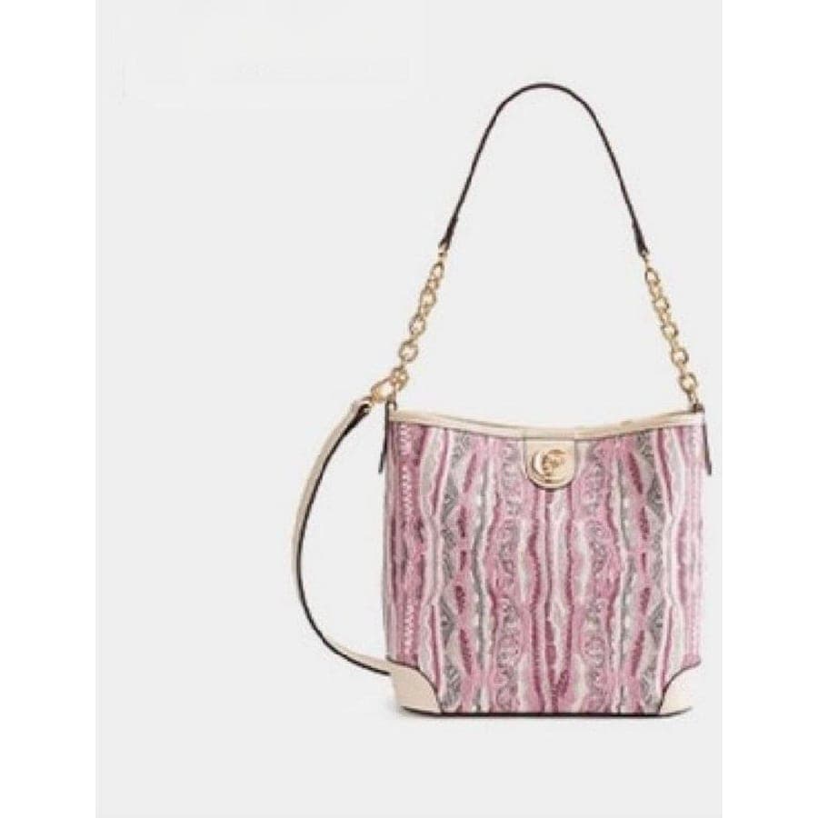 Bucket Bag in Pink, 26.5*23.5*14 CM
