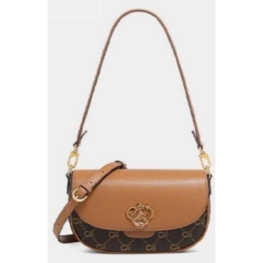 CASHEW · Crossbody in Coffee Brown, 25*7*14 CM