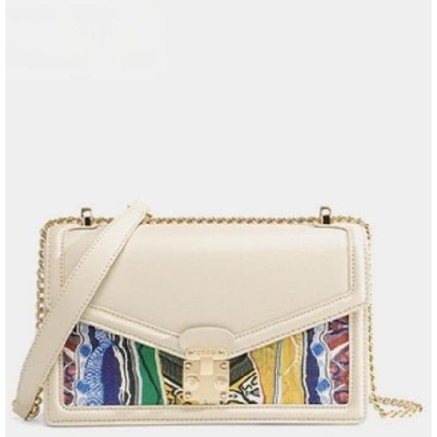 Chain Crossbody Bag in Multicolor, 22.5*14*6.5 CM