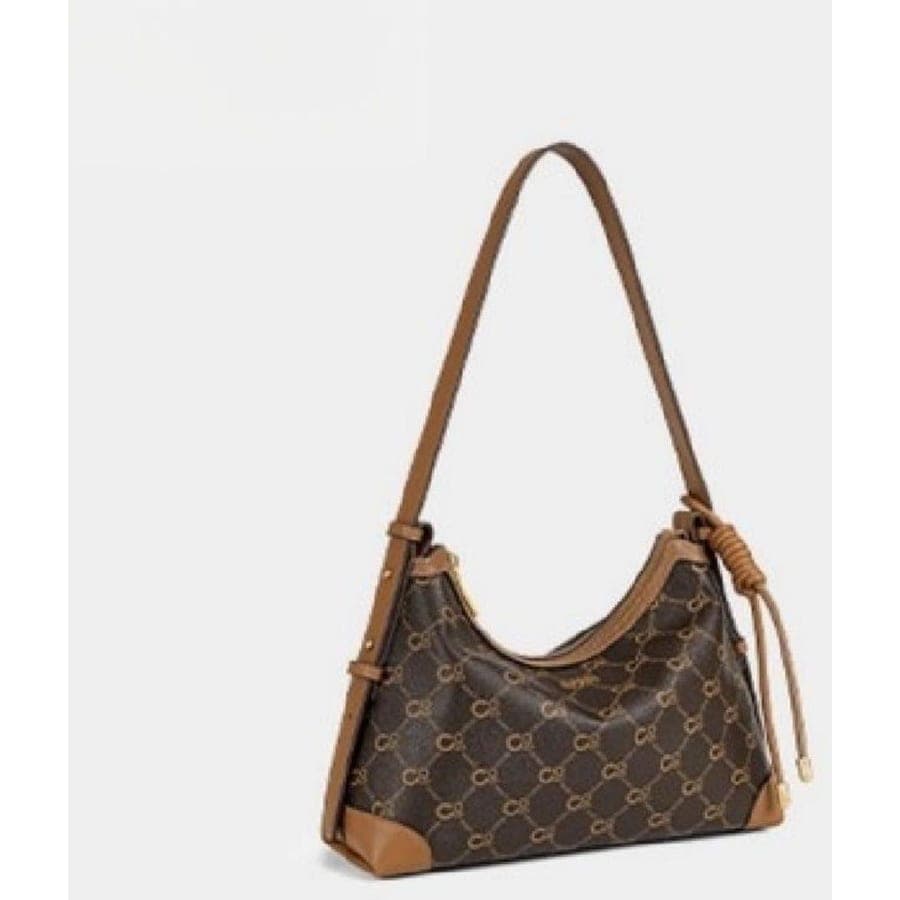 Charm Shoulder in Coffee, 29*10*21.5 CM