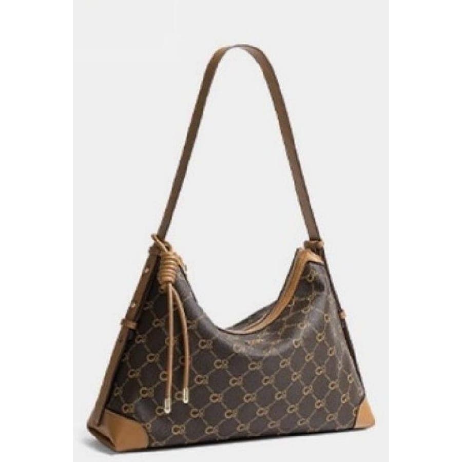 Charm Shoulder in Coffee, 33*24*12.5 CM