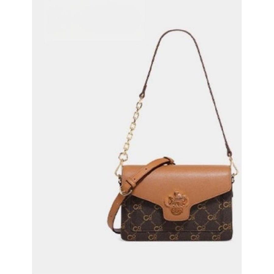 Crossbody Bag in Brown, 21*8*14 CM