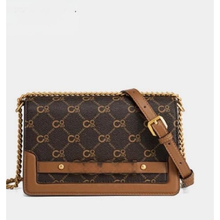 Crossbody Bag in Brown, 21*13.5*8.5 CM