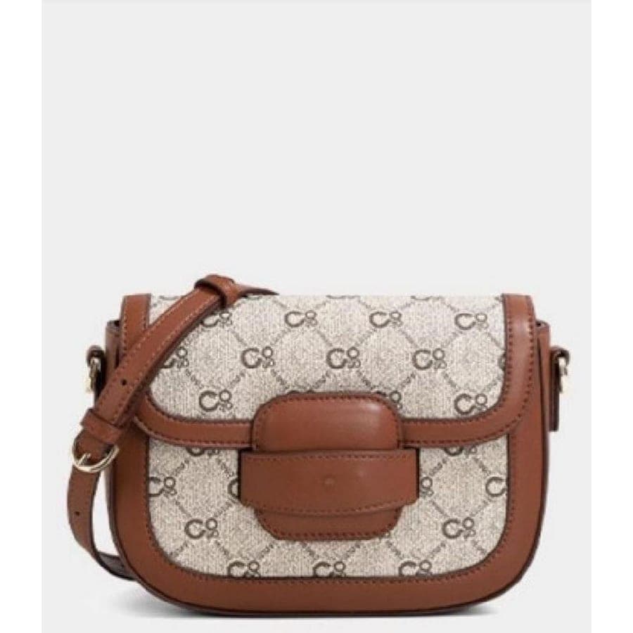 Crossbody Bag in Coffee Brown, 20*14*5.5 CM