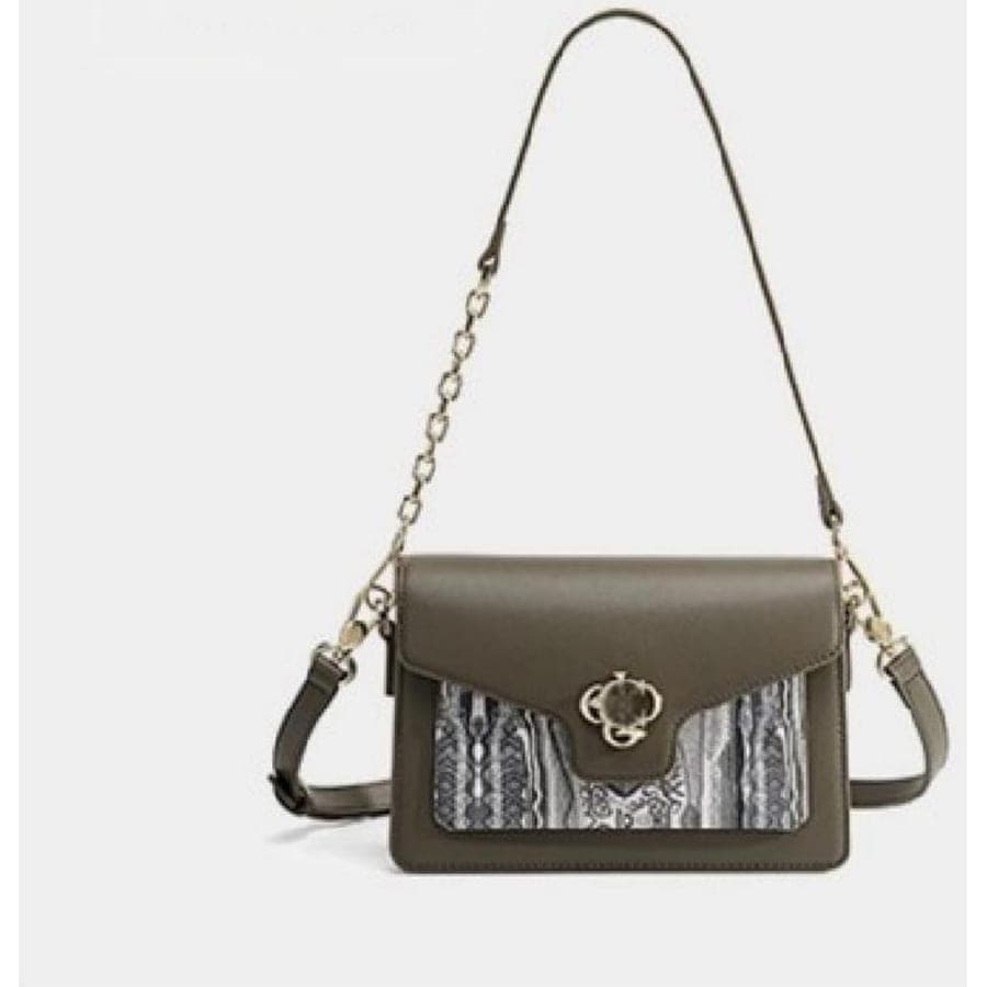 Crossbody Bag in Grey, 21*14*7.5 CM