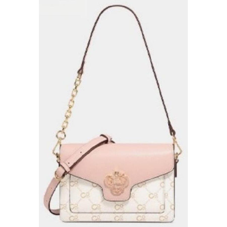 Crossbody Bag in Off-White, 21*8*14 CM