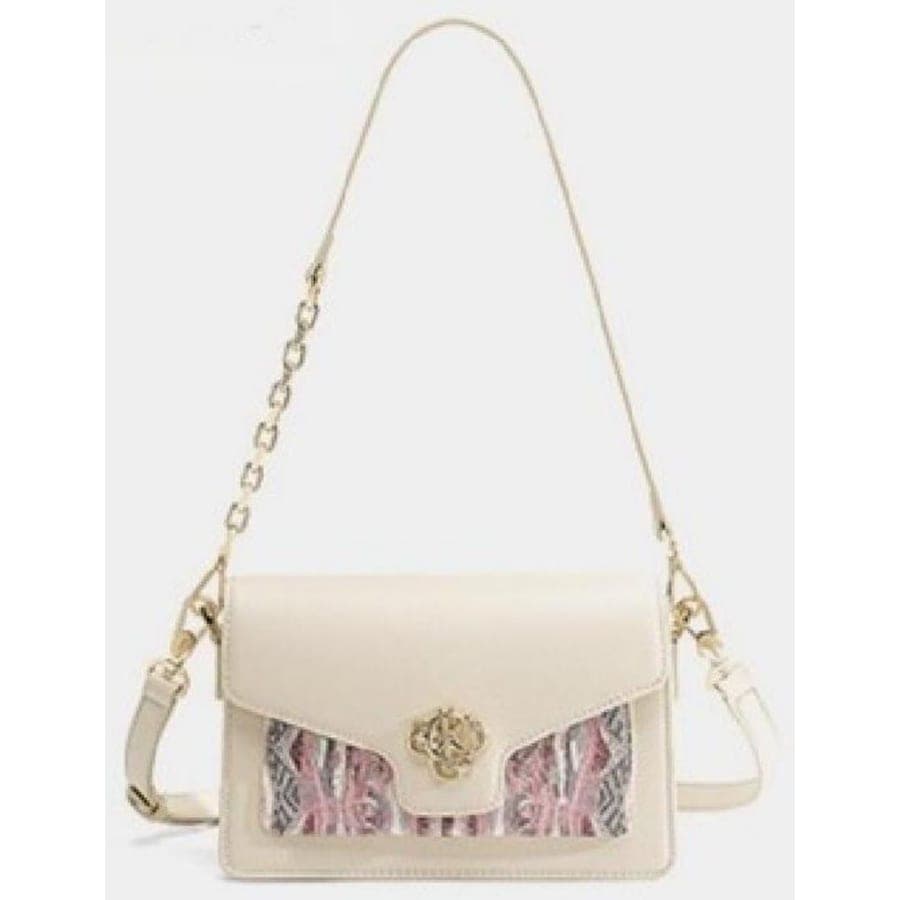 Crossbody Bag in Pink, 21*14*7.5 CM
