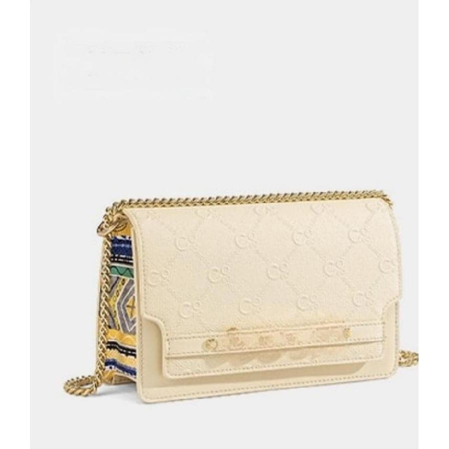 Crossbody in Off-White, 21*12.5*7.5 CM