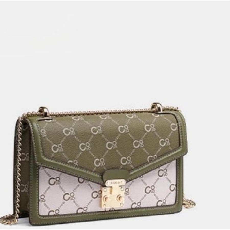 Envelope Clutch in Green, 23*14*6 CM