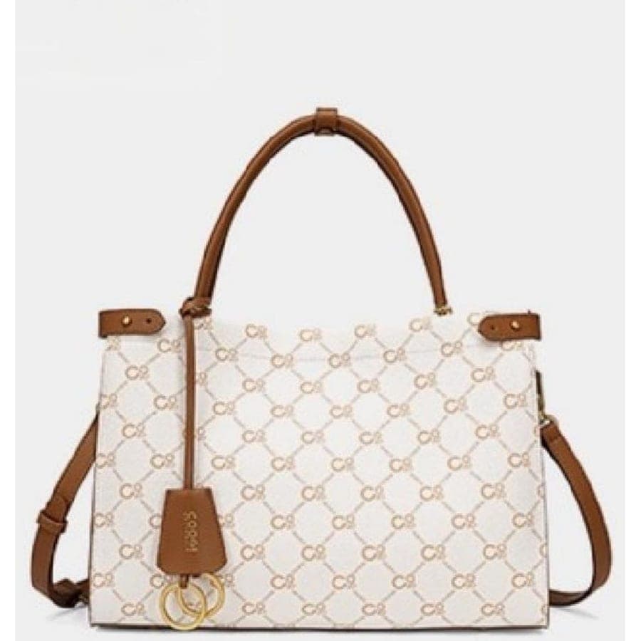 Handbag in Off-White, 31*22*12 CM