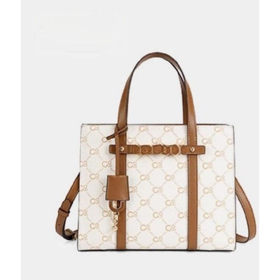 Handbag in Off-White, 26*21*11 CM