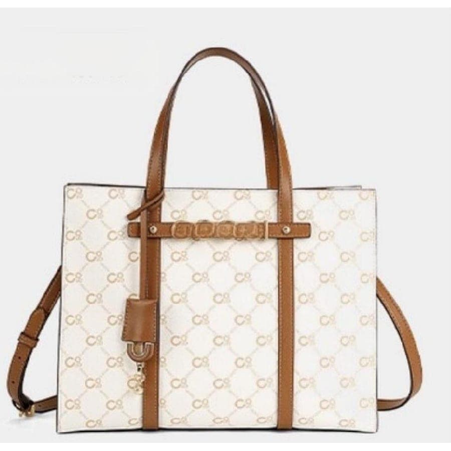 Handbag in Off-White, 31*24*13 CM