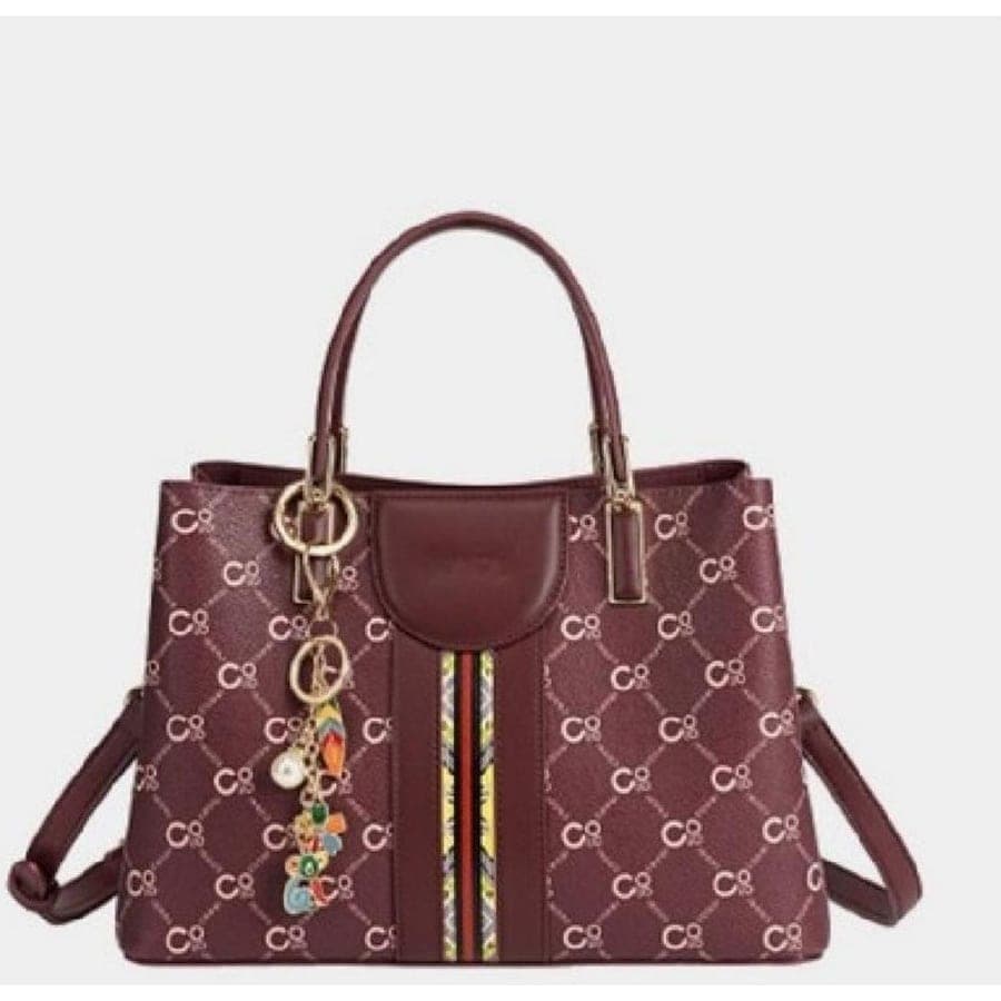 JUNGLE · Koala Tote Bag #05 in Maroon, 28*14*19 CM