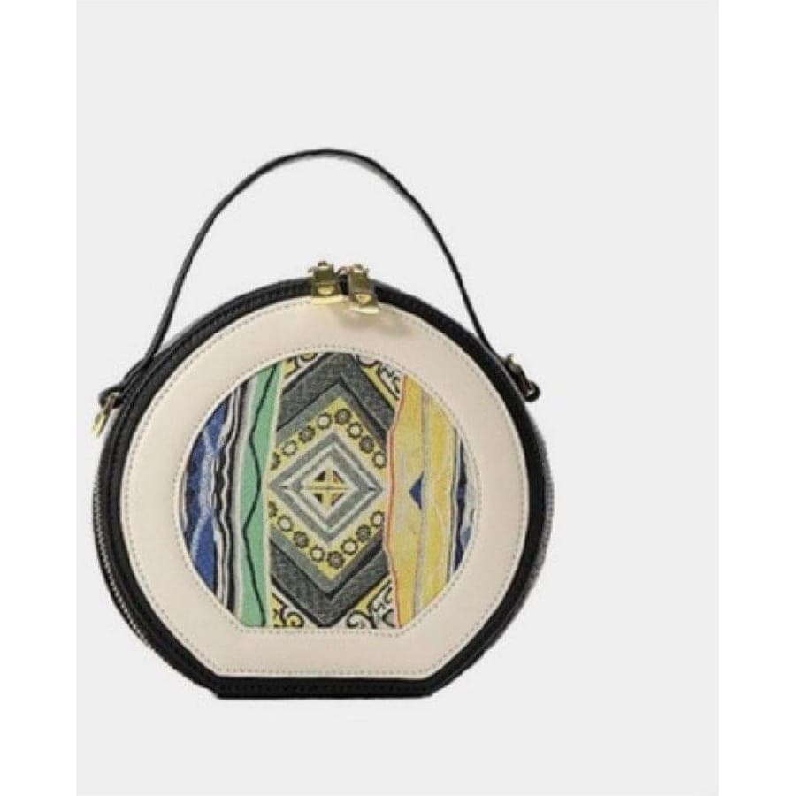 Round Mini Bag in Black, 18*8*17.5 CM