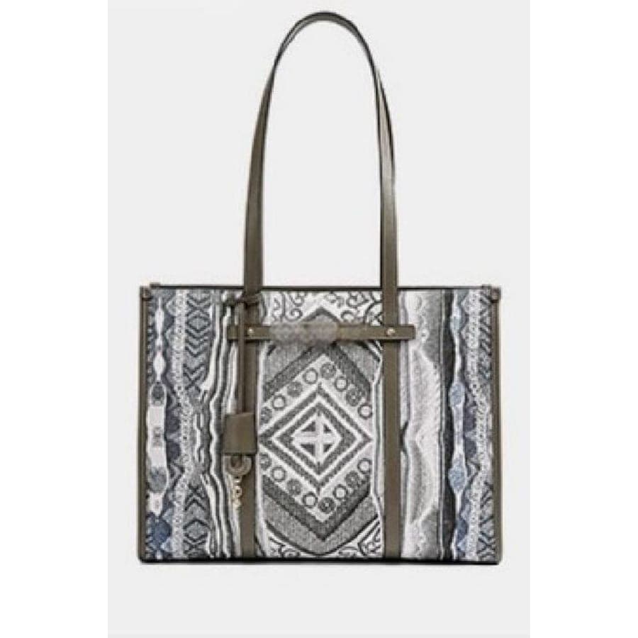 Shoulder Bag in Grey, 36.5*28*13.5 CM