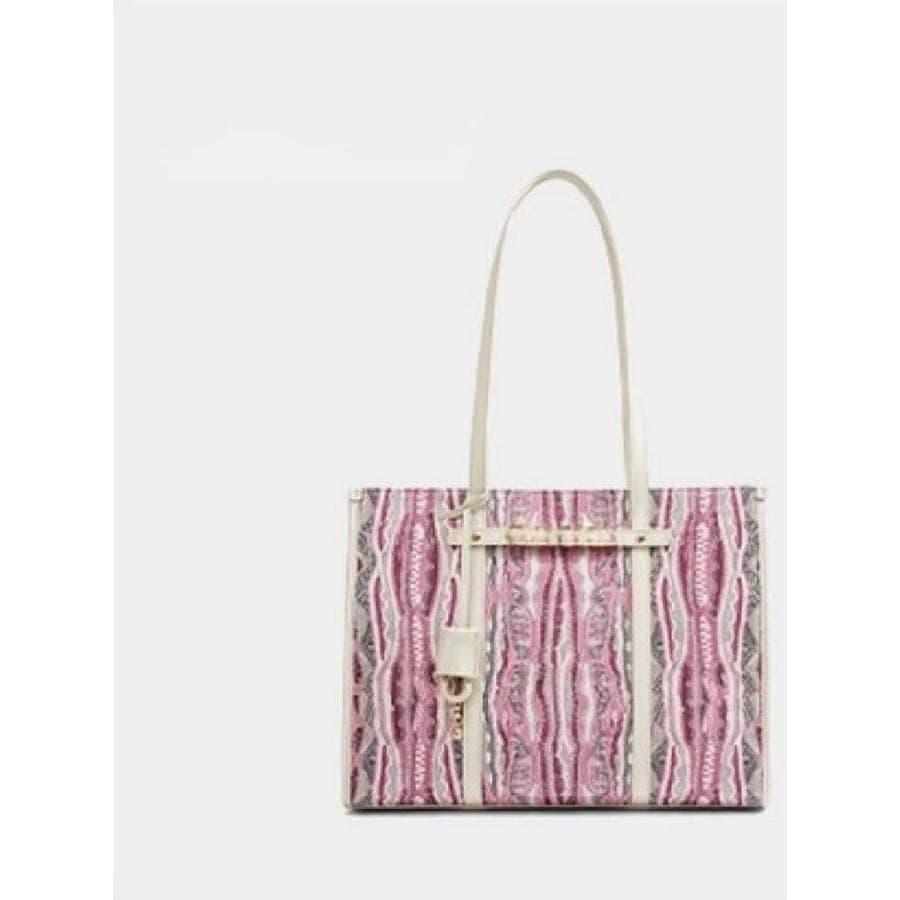Shoulder Bag in Lavender Purple, 36.5*28*13.5 CM