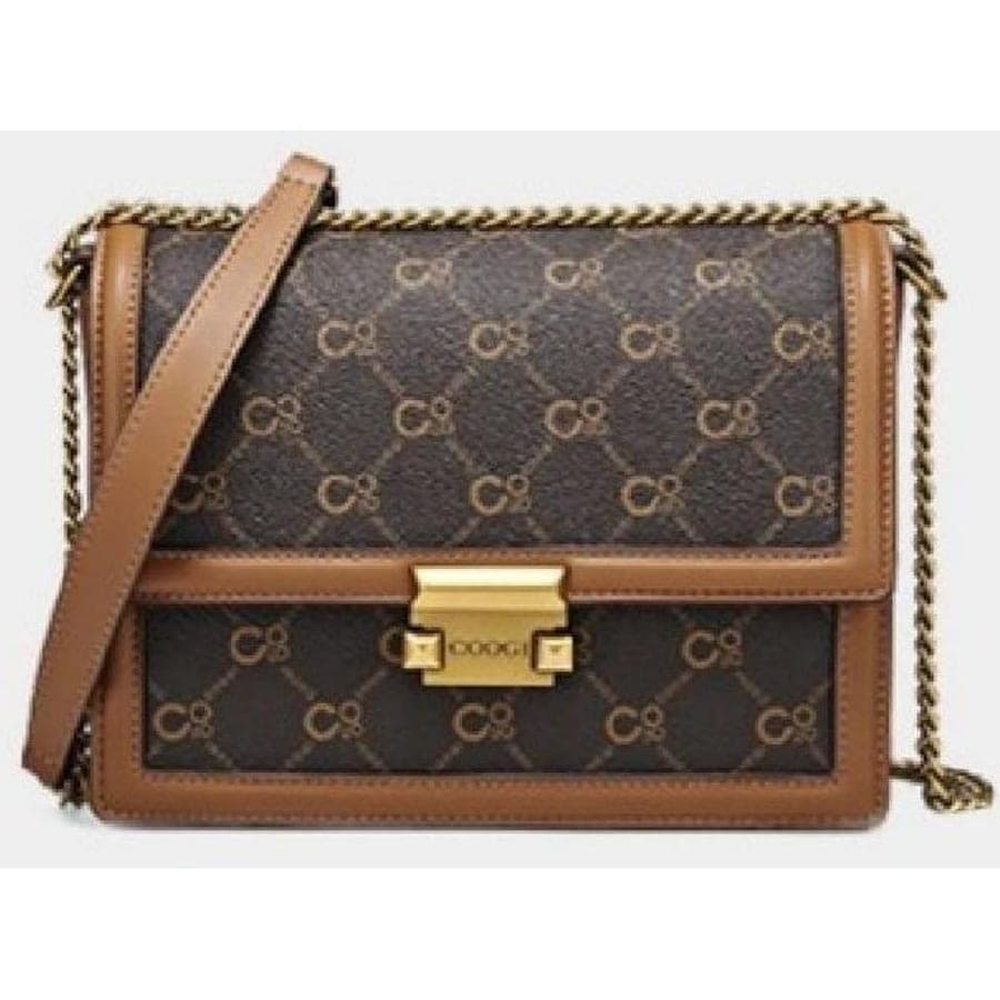 SIGN · Crossbody Bag in Brown, 21.5*6.5*16 CM