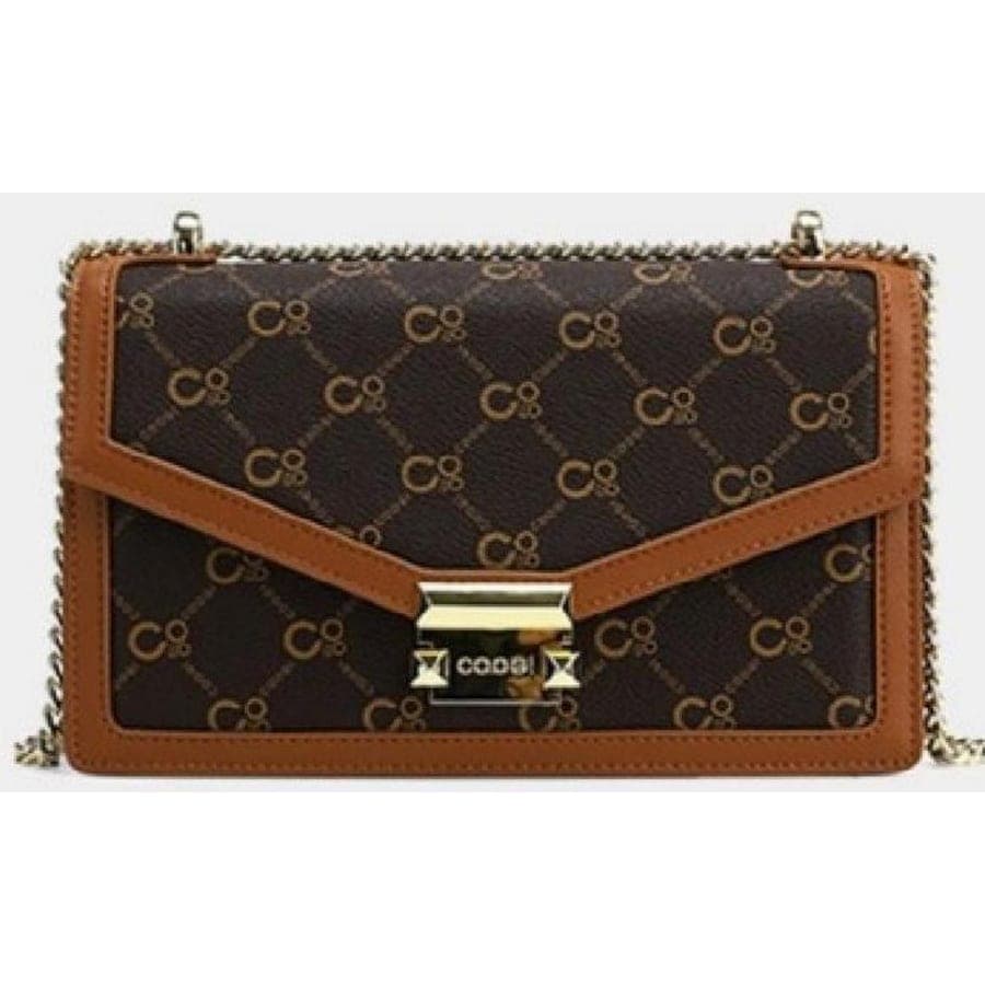 SIGN · Messenger Bag in DK Brown, 22.5*14*4 CM