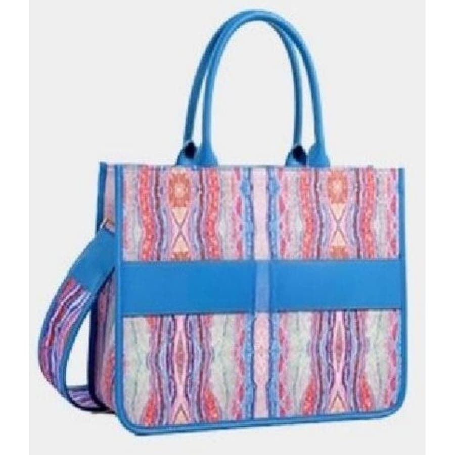 Tote Bag in Blue, 36*12*26 CM