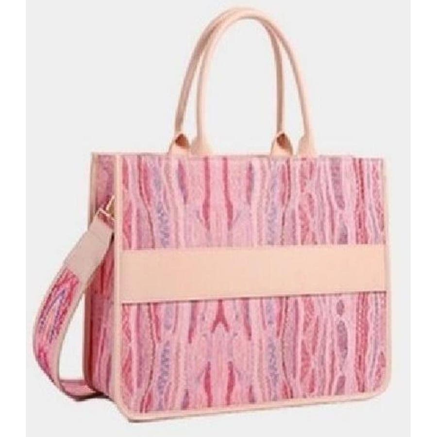 Tote Bag in Pink, 36*12*26 CM
